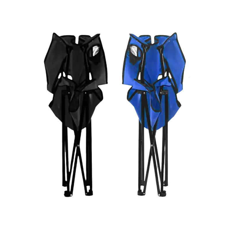 Portable Folding Camping Chair with Compact Carry Bag and High-Strength Alloy Frame