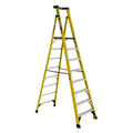 Podium 8-ft Fiberglass 375-lb Type IAA Step Ladder