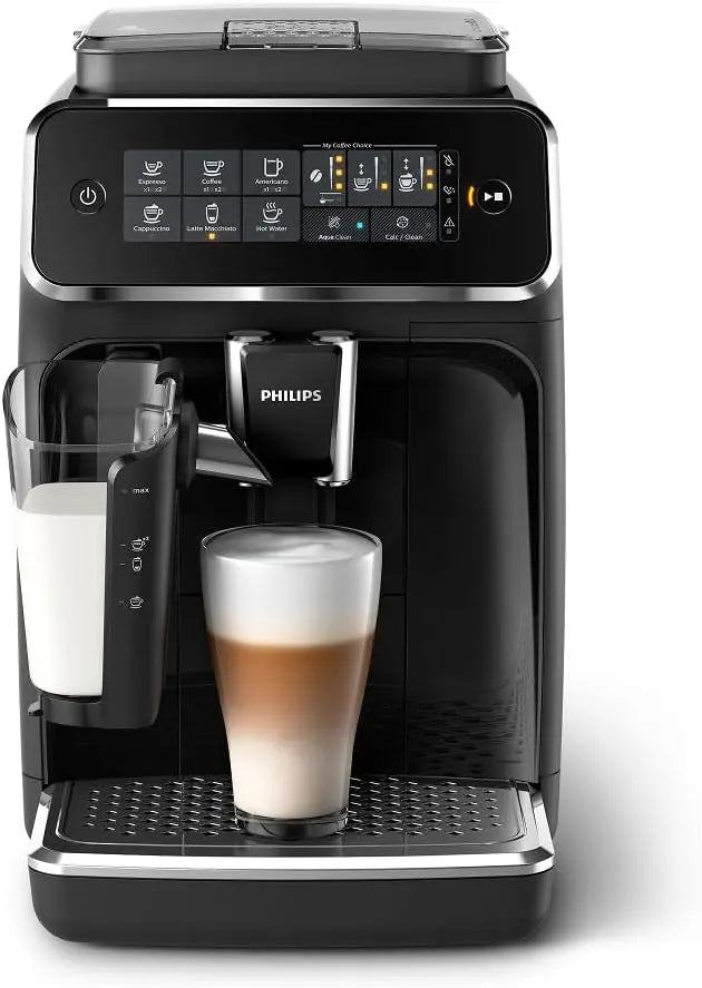 Philips EP3241/54 3200 Series Fully Automatic Espresso Machine with LatteGo Frother and Ceramic Grinder