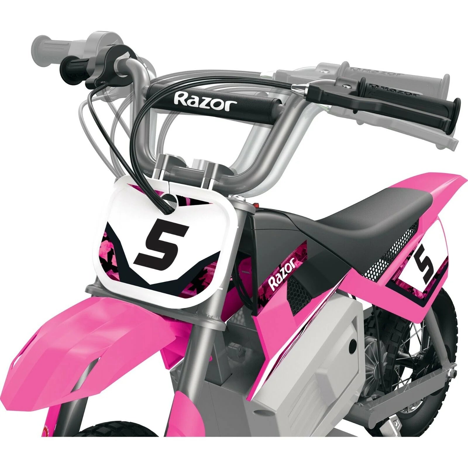 2026 Kid's Razor Dirt Rocket MX350 Electric-Powered Dirt Bike, Ages 13 , Pink