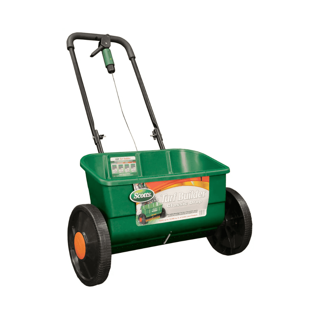 2026 Scotts 32-lb Turf Builder Classic Drop Fertilizer Spreader