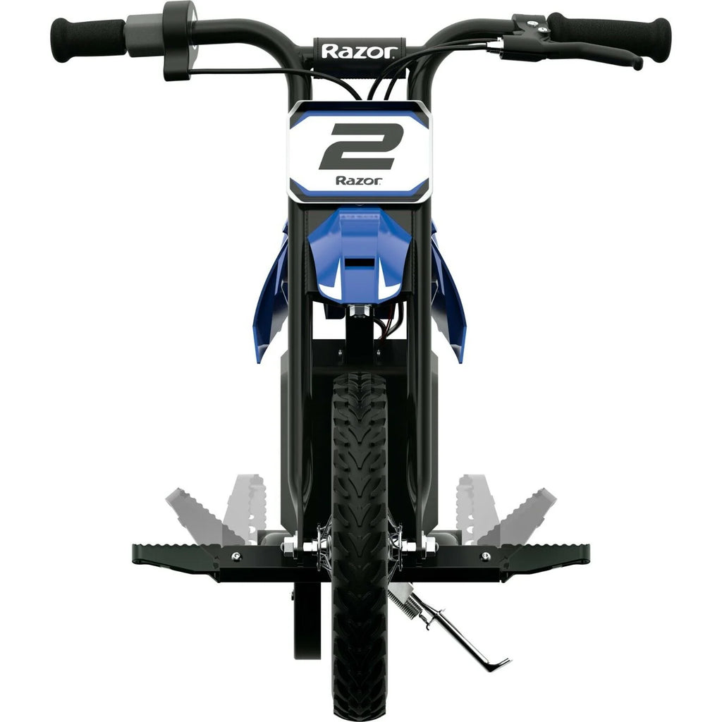 2026 Kid's Razor Dirt Rocket MX125 Electric-Powered Dirt Bike, Ages 7 , Blue