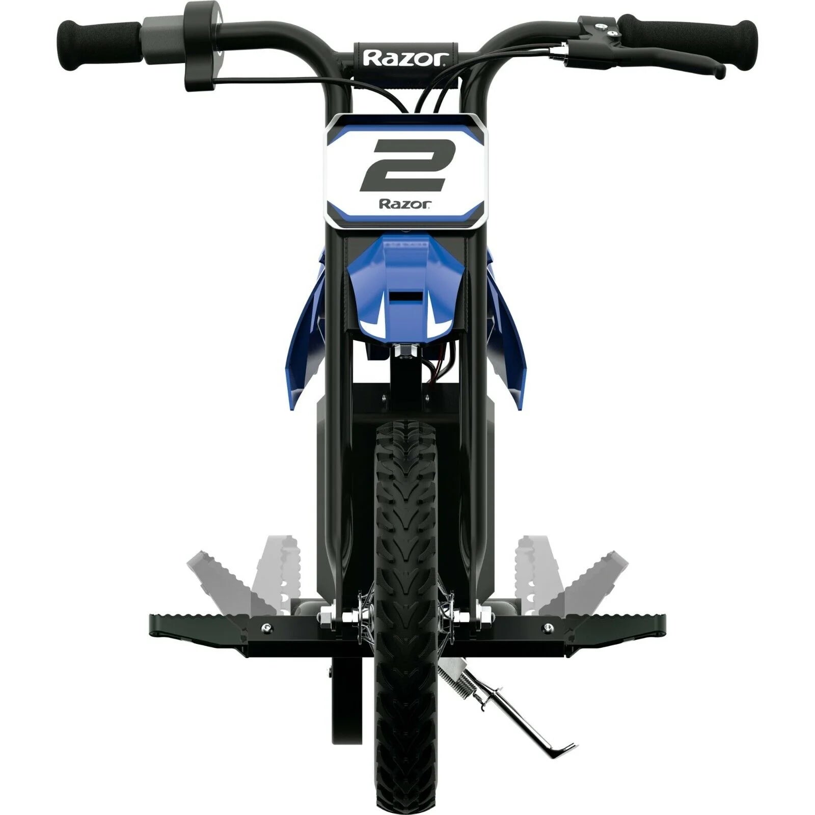 2026 Kid's Razor Dirt Rocket MX125 Electric-Powered Dirt Bike, Ages 7 , Blue