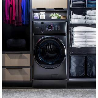 2026 GE Profile 4.8 cu. ft. UltraFast Combo Washer Dryer with Ventless Heat Pump Technology in Carbon Graphite