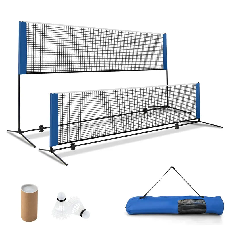 Portable Metal-Frame Toddler Soccer Net with Ground Stakes
