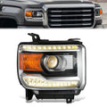 Factory Style Right Side Headlight14-18 GMC Sierra 1500, 15-19 2500 3500 HD