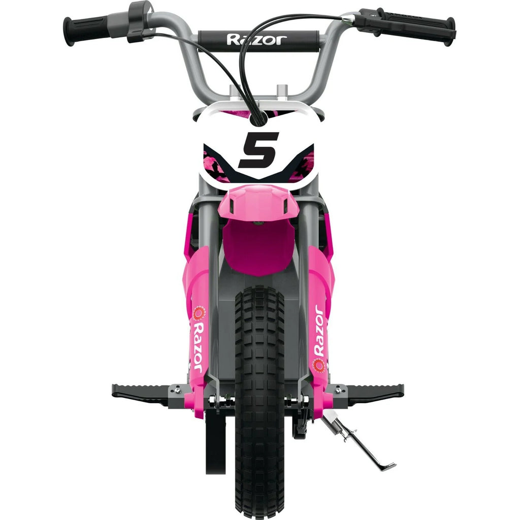 2026 Kid's Razor Dirt Rocket MX350 Electric-Powered Dirt Bike, Ages 13 , Pink