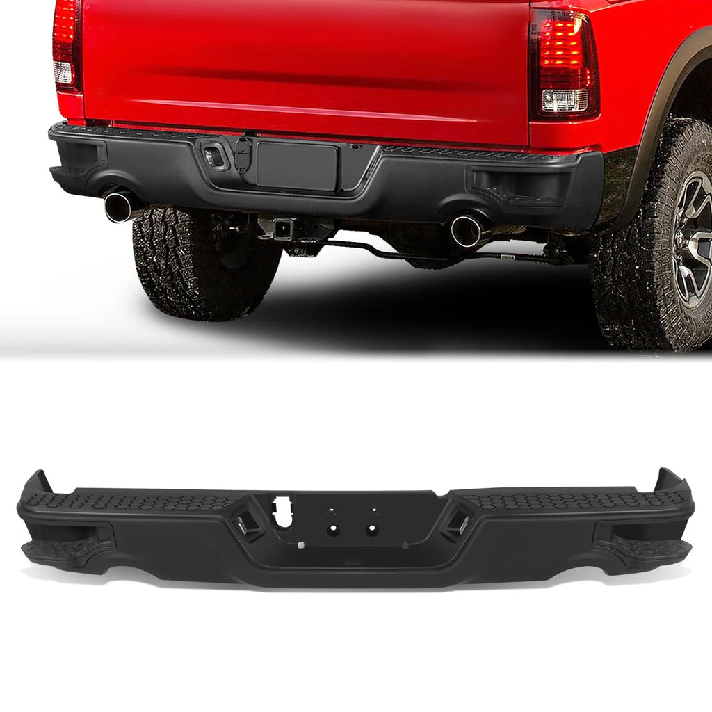 Rear Bumper (w/Dual Exhaust Cutouts) 11-18 Ram 1500, 19-23 1500 Classic