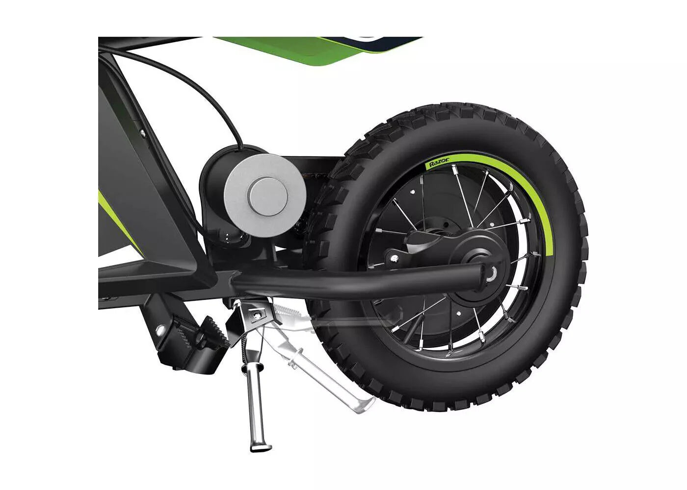 2026 Kid's Razor Dirt Rocket SX125 Electric-Powered Dirt Bike, Ages 7 , Green