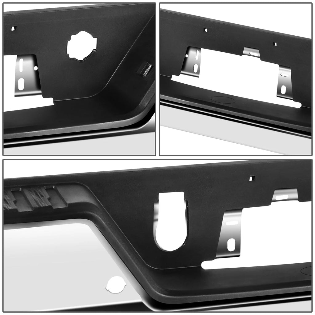 Rear Bumper w/ Exhaust Cutouts & Parking Sensor Holes 19-23 Chevy/GMC Silverado Sierra 1500