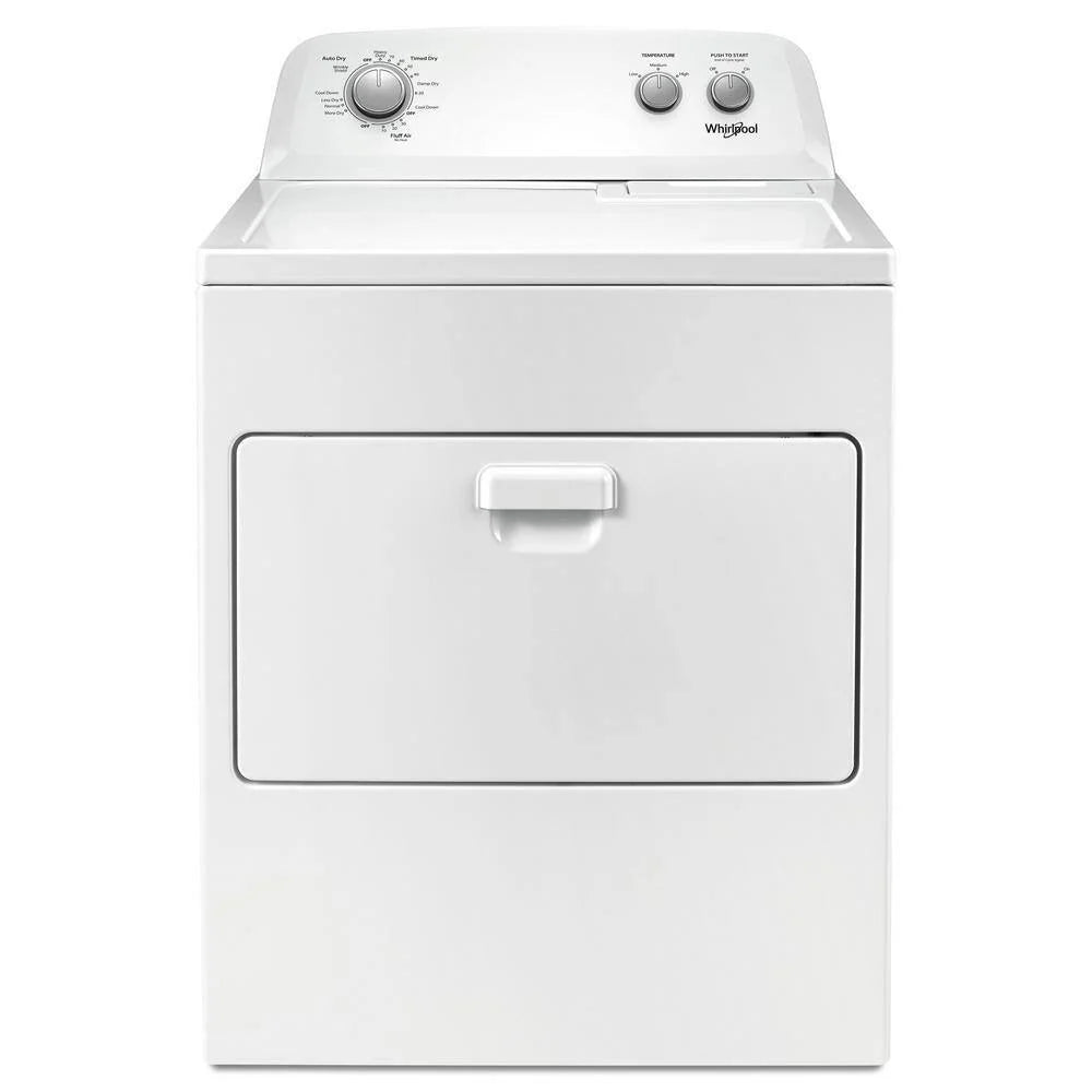 2026 Whirlpool 7.0 cubic foot (approx. 198 liters) clothes dryer, AutoDry™ system, Wrinkle Shield™, white
