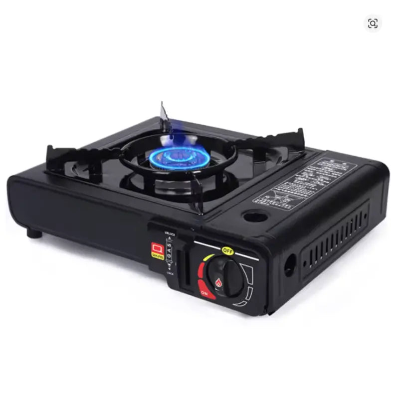 Portable 8500 BTU Butane Camping Stove for Outdoor Cooking