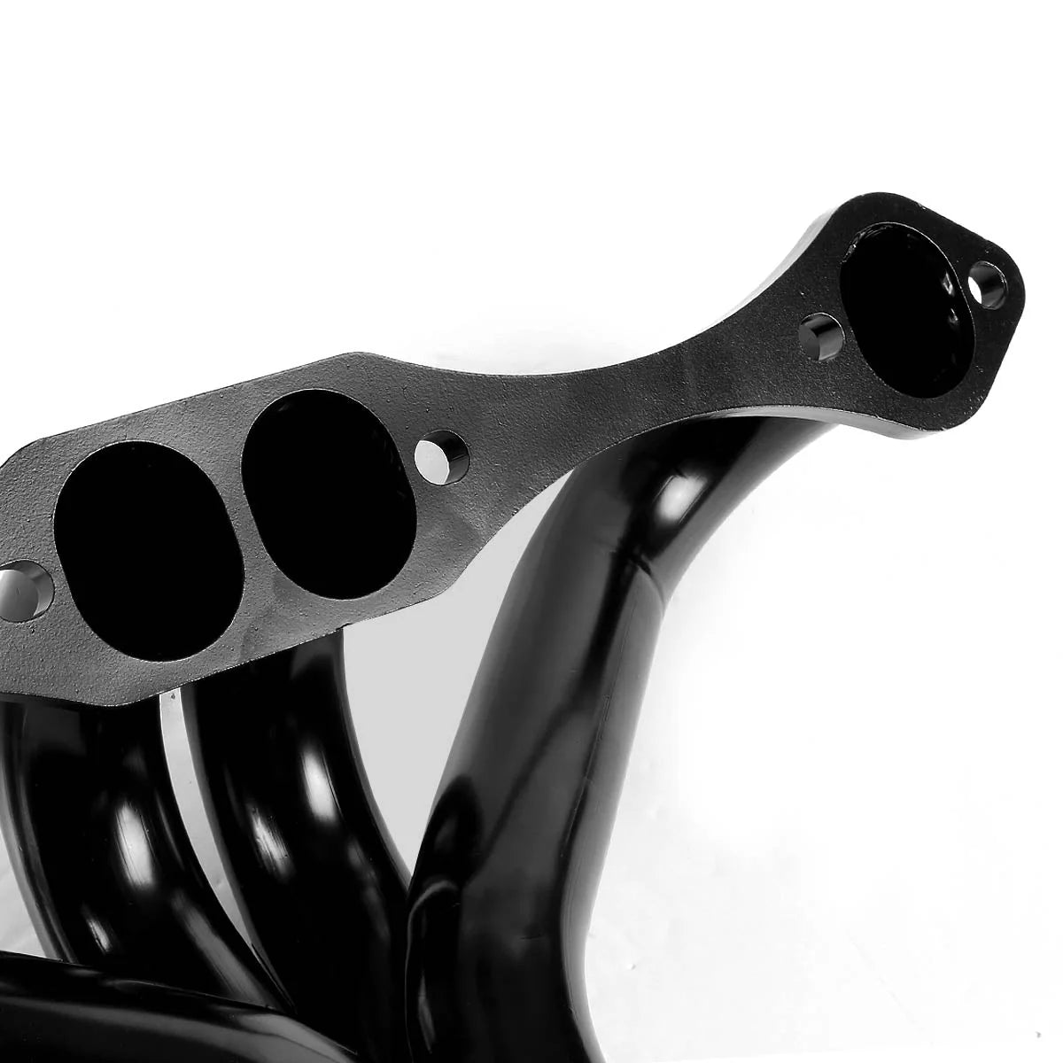 1955 Chevy Small Block SBC 283 305 327 350 400 V8 4-1 Exhaust Header - Mild Steel - Black