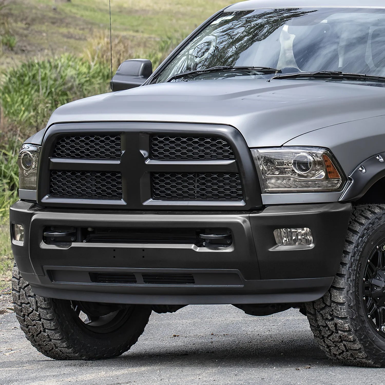 Modular Style Front Bumper w/ Fog Light Cutouts15-19 Chevy Silverado 2500 3500
