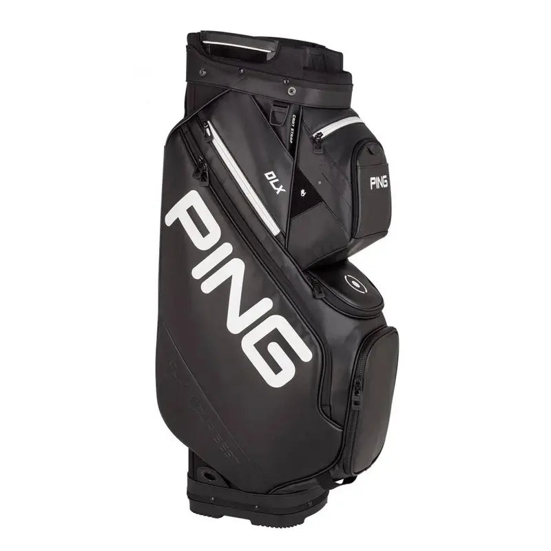 Ping DLX White Golf Cart Bag with Organized Compartments