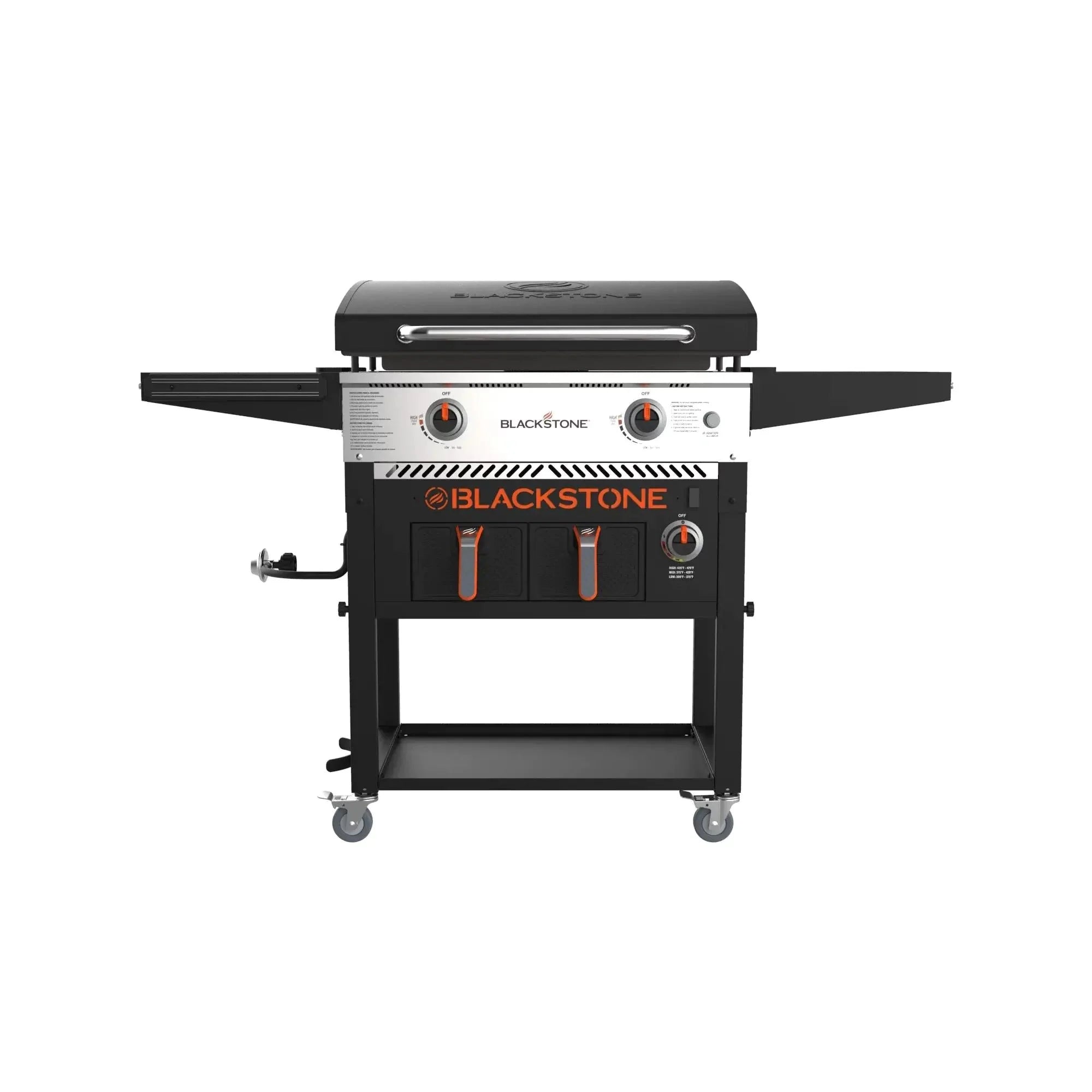 2026 💥Clearance Sale🔥 Blackstone 2-burner griddle (71 cm) with electric air fryer and extractor hood