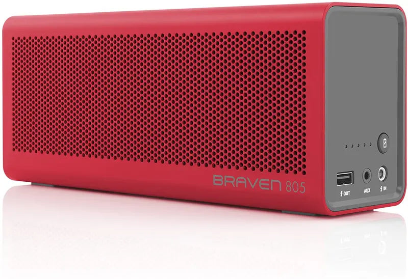 Portable Bluetooth Speaker with 18-Hour Battery Life and Built-in Power Bank