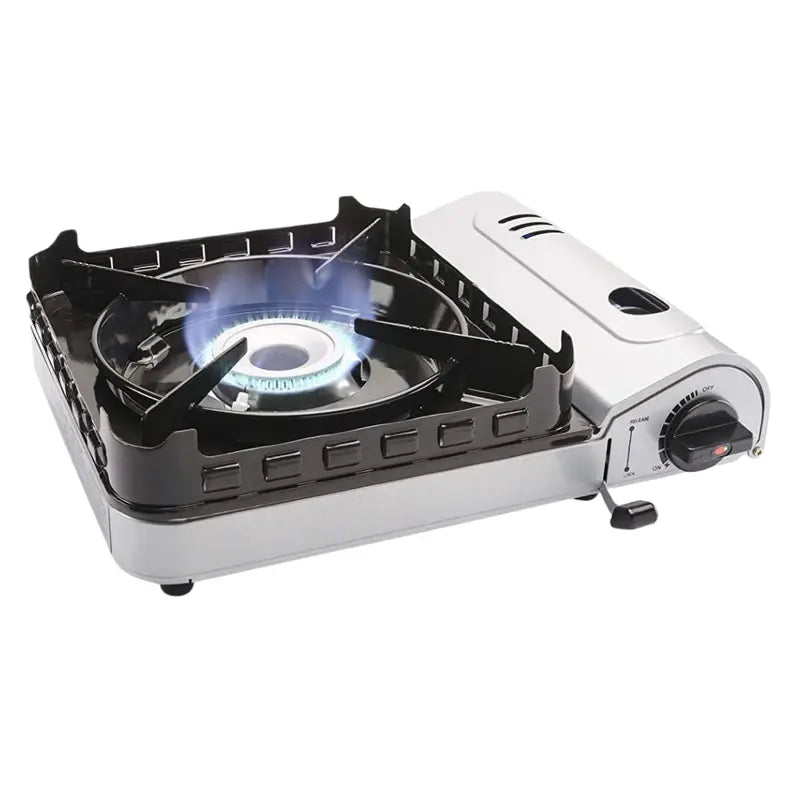 Portable 8500 BTU Butane Camping Stove for Outdoor Cooking
