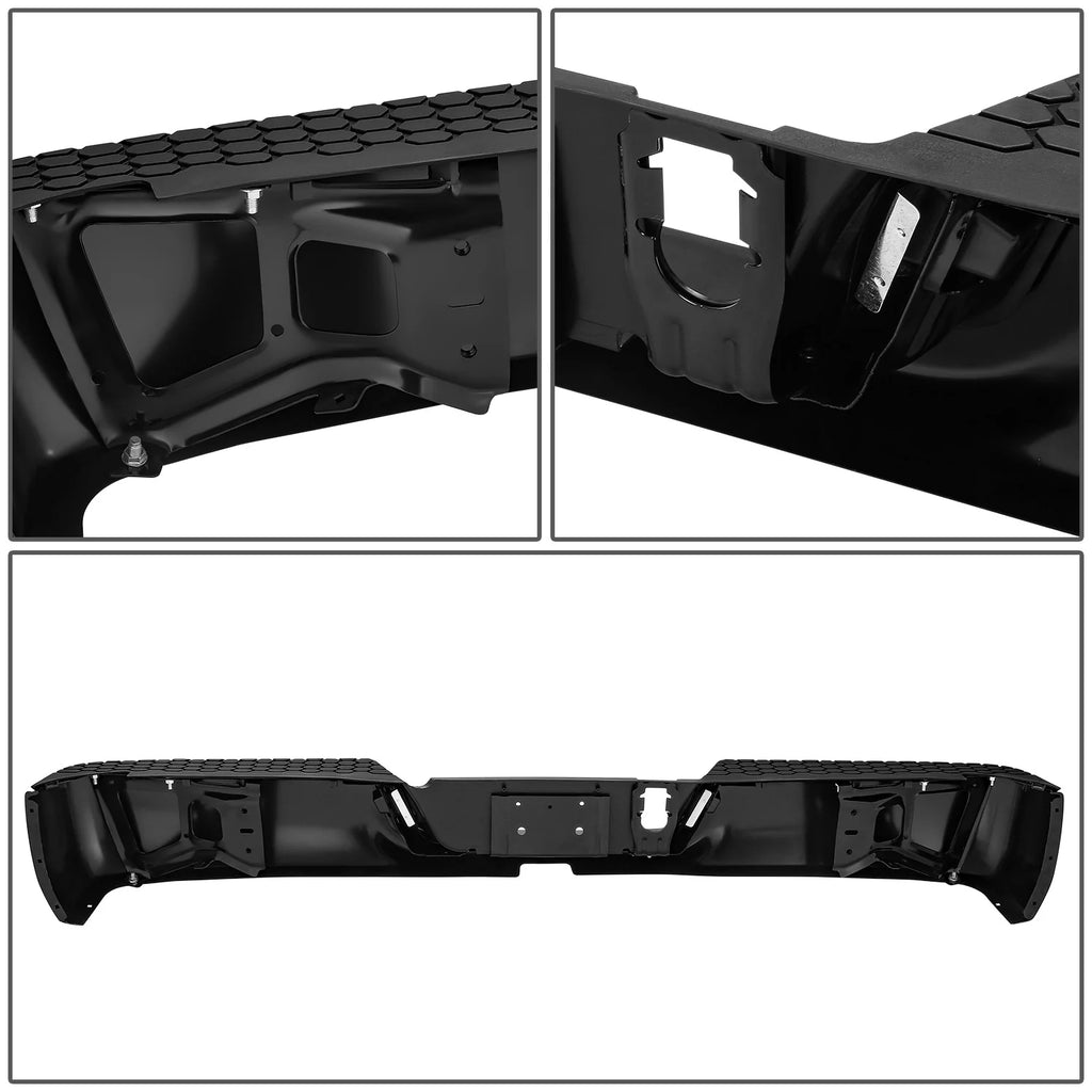 Modular Style Rear Step Bumper License Plate Lights 09-19 Dodge/Ram 1500 2500 3500