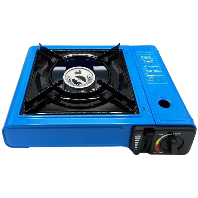 Portable 8500 BTU Butane Camping Stove for Outdoor Cooking