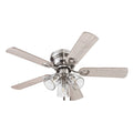42" Prominence Home Renton Indoor Ceiling Fan, Brushed Nickel