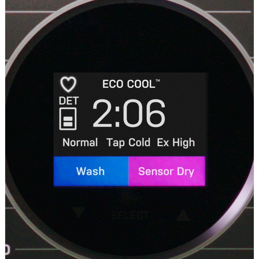 2026 GE Profile 4.8 cu. ft. UltraFast Combo Washer Dryer with Ventless Heat Pump Technology in Carbon Graphite