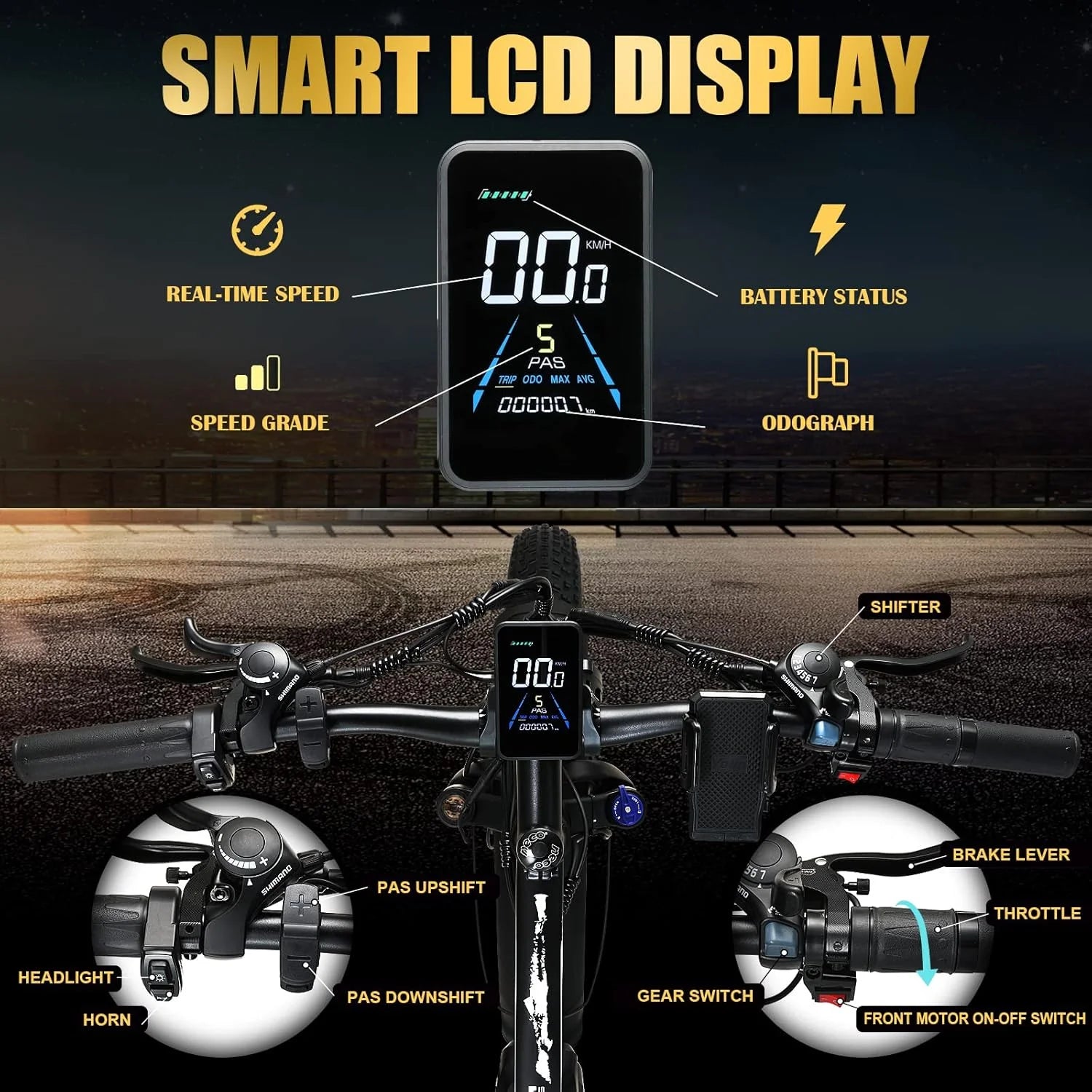 2026 KETELES Electric Bike for Adults, Peak 4000W Dual Motor Ebike��26" Fat Tire Electric Mountain bike, 48V 23AH Removable Battery UL 2849.