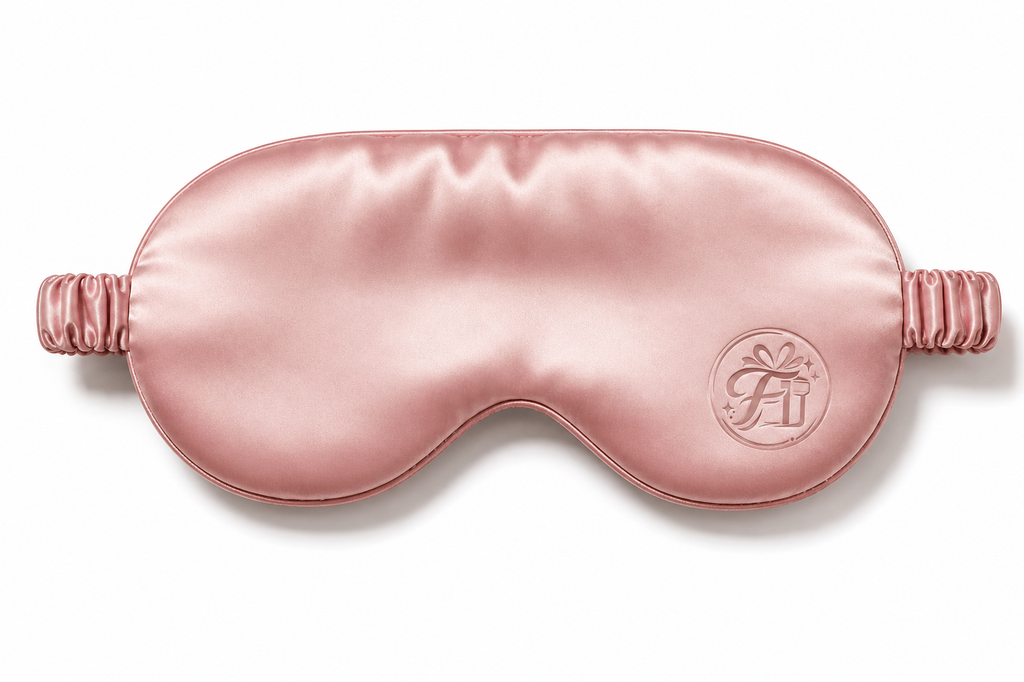 100% Mulberry Silk 19mm Sleep Mask – Luxury Light-Blocking Eye Cover