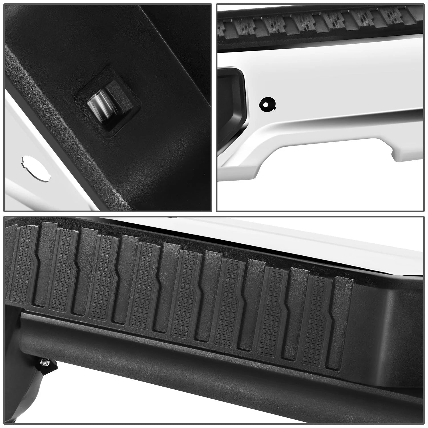Rear Bumper w/ Exhaust Cutouts & Parking Sensor Holes 19-23 Chevy/GMC Silverado Sierra 1500
