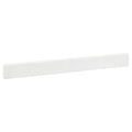 24 - 1/2 in. Cultured Marble Backsplash in White