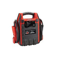 Portable 4-in-1 Jump Starter Featuring 260 PSI Air Compressor, 12V DC Socket, and LED Work Light