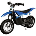 2026 Kid's Razor Dirt Rocket MX125 Electric-Powered Dirt Bike, Ages 7 , Blue