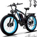 2026 KETELES Electric Bike for Adults, Peak 4000W Dual Motor Ebike��26" Fat Tire Electric Mountain bike, 48V 23AH Removable Battery UL 2849.