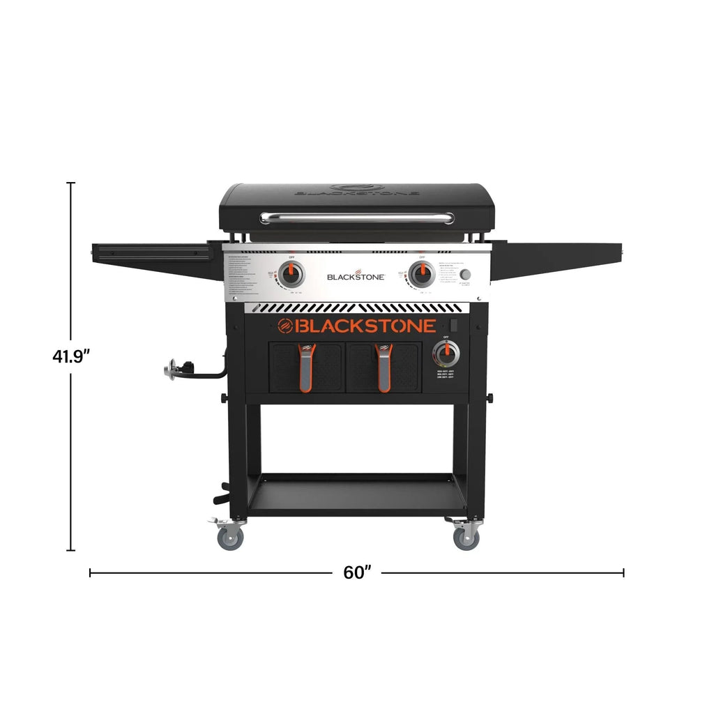 2026 💥Clearance Sale🔥 Blackstone 2-burner griddle (71 cm) with electric air fryer and extractor hood