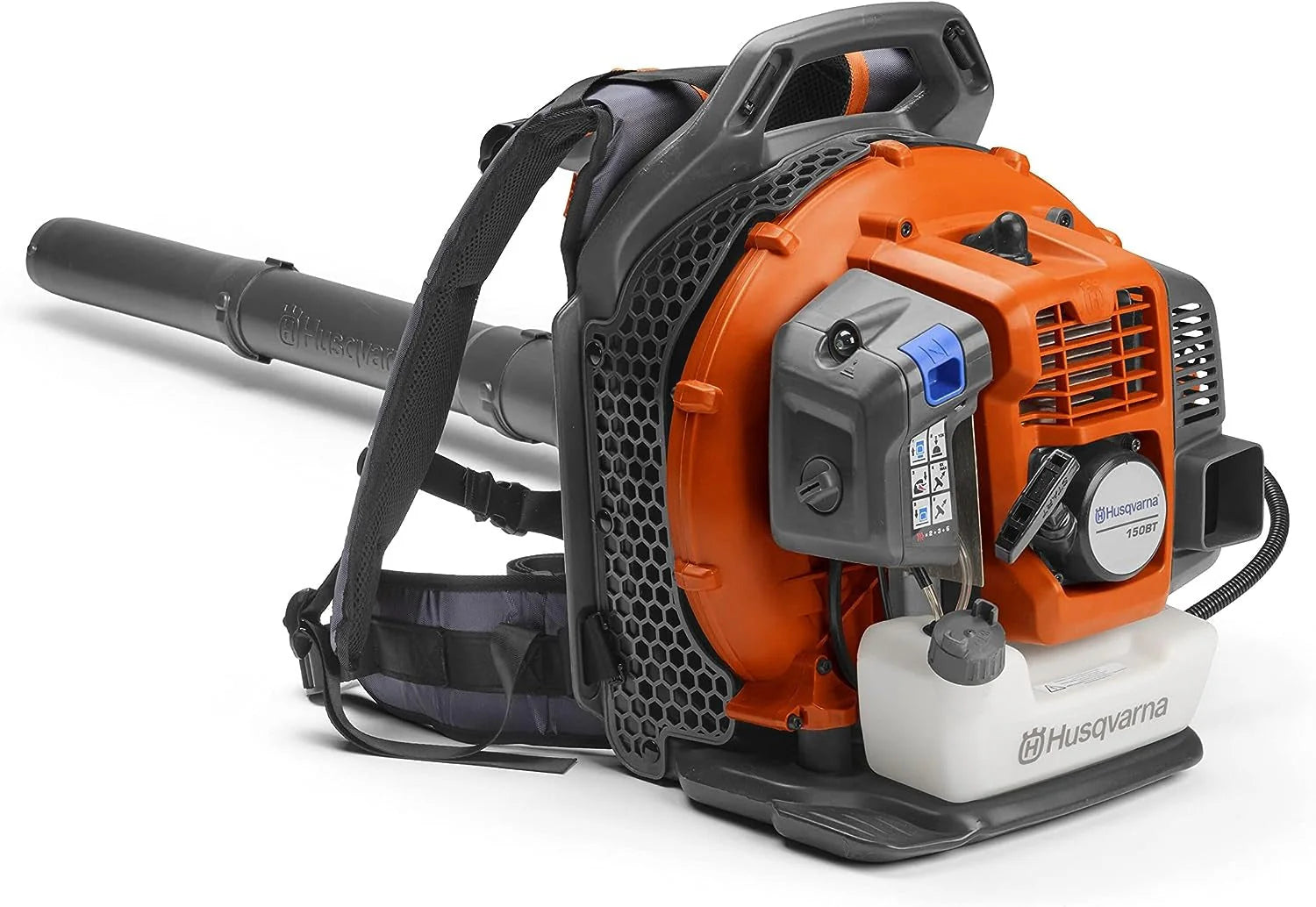 2026 Husqvarna 150BT Petrol Leaf Blower with Backpack, 51 cc, 2.16 hp, 765 CFM, 270 MPH, Ergonomic Design