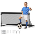 Portable Metal-Frame Toddler Soccer Net with Ground Stakes