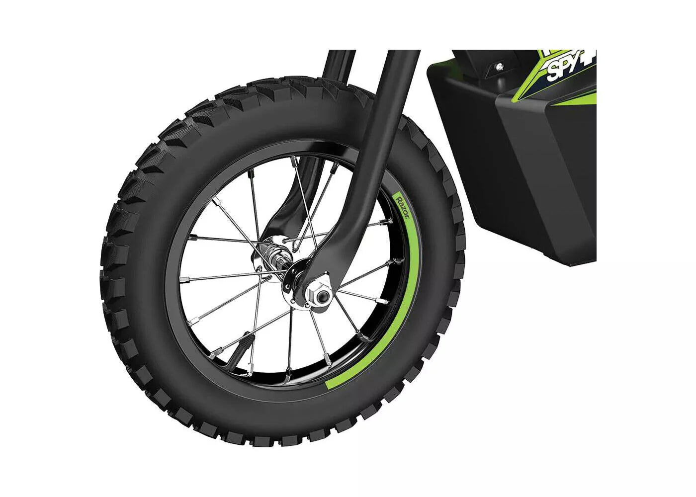 2026 Kid's Razor Dirt Rocket SX125 Electric-Powered Dirt Bike, Ages 7 , Green