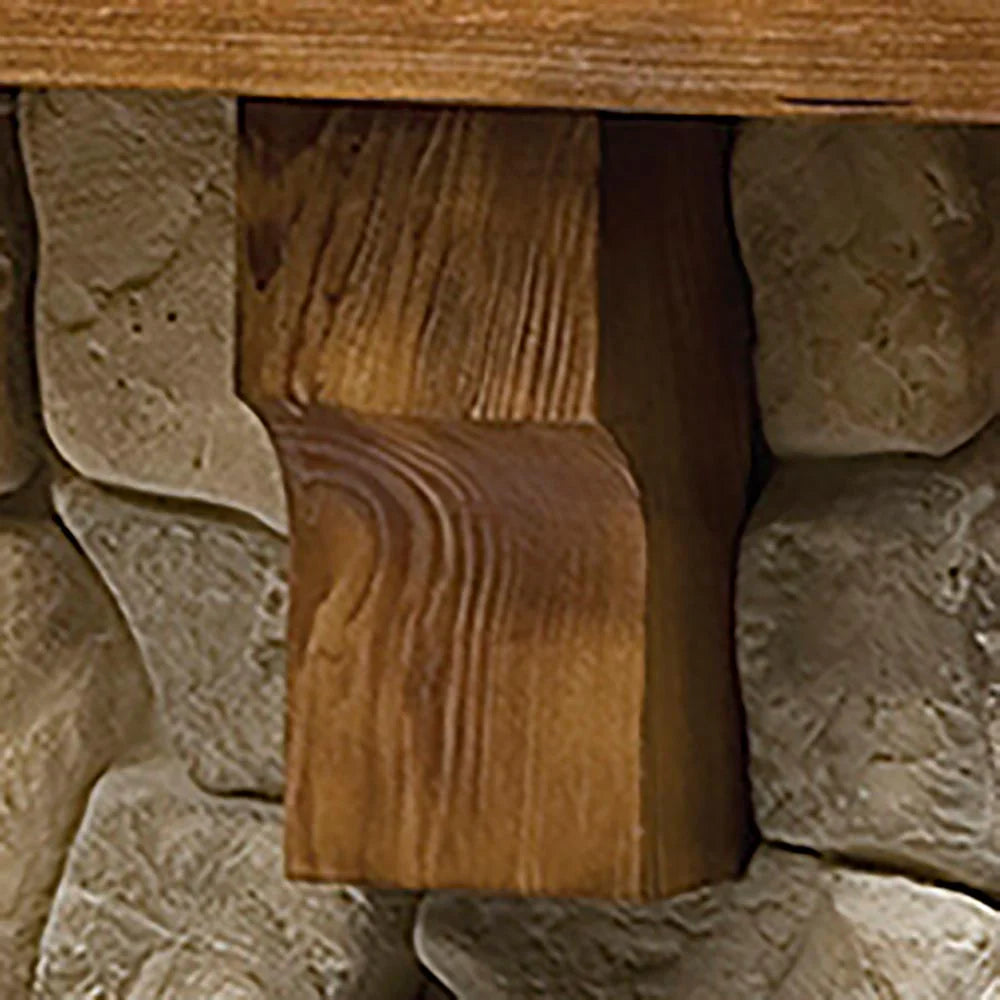 2026 Fieldstone Rustic Electric Fireplace Mantel Package GDS28L8-904ST