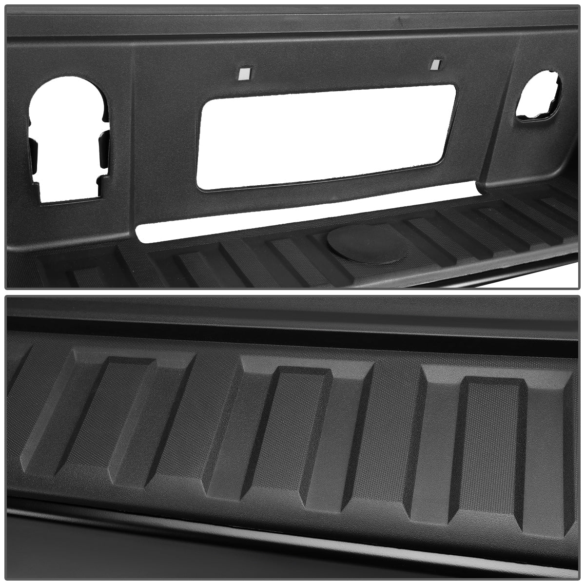 Rear Step Bumper w/Parking Sensor Holes 14-18 Chevy Silverado GMC Sierra