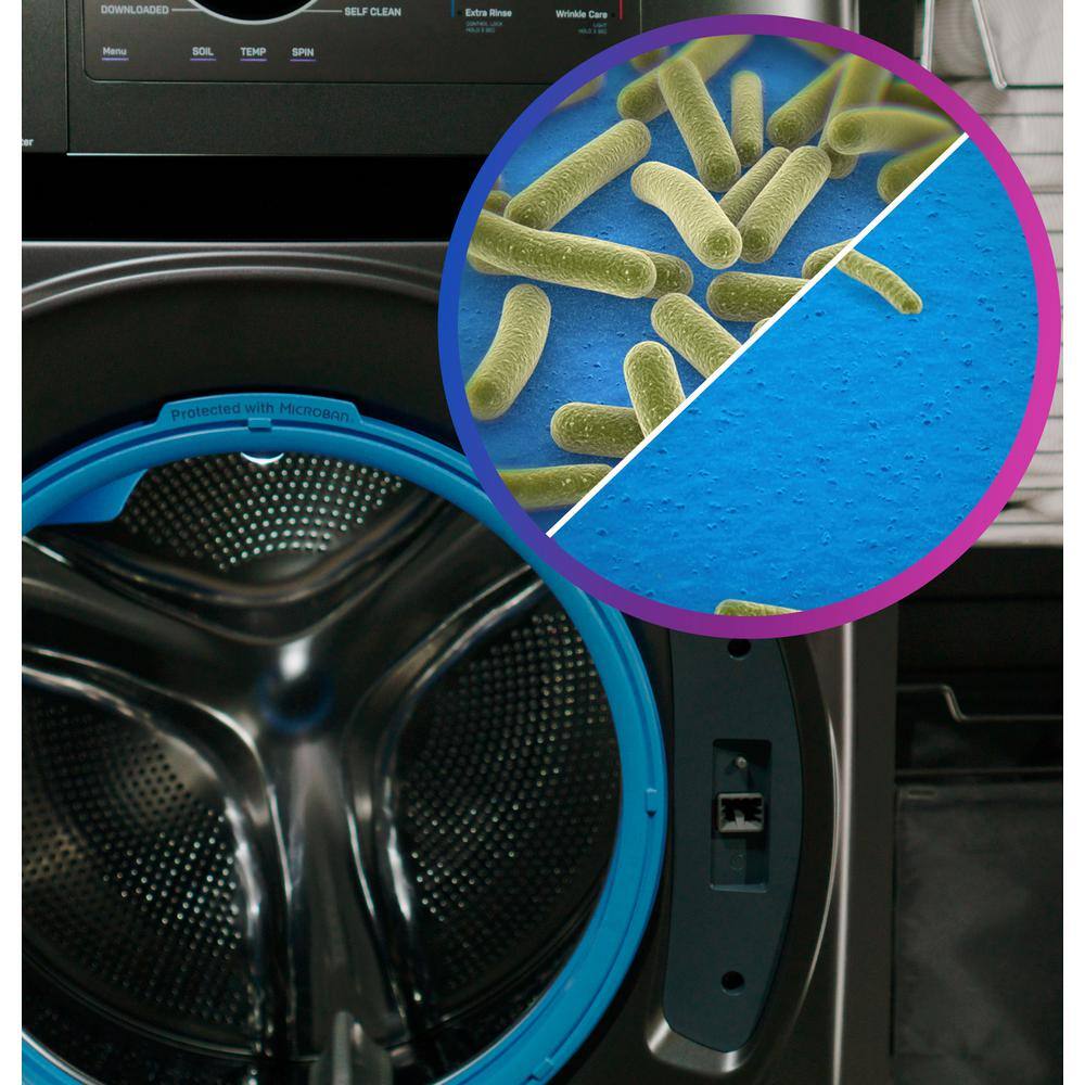 2026 GE Profile 4.8 cu. ft. UltraFast Combo Washer Dryer with Ventless Heat Pump Technology in Carbon Graphite