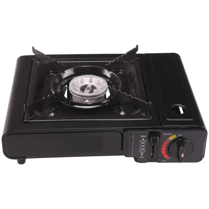 Portable 8500 BTU Butane Camping Stove for Outdoor Cooking