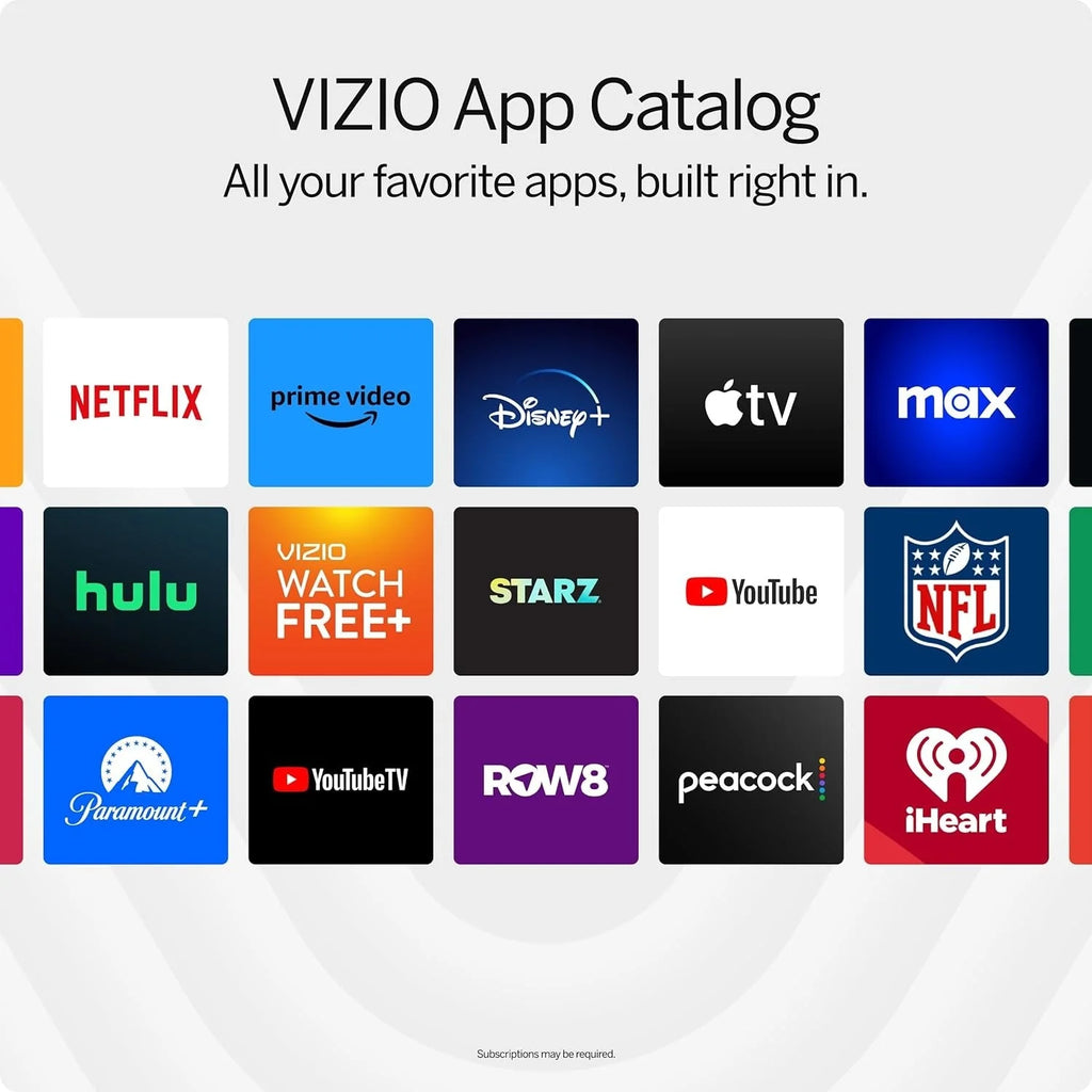 2026 VIZIO 50′′ 4K HDR Smart TV, Dolby Vision HDR/HDR10 , WiFi 6 – (Refurbished)