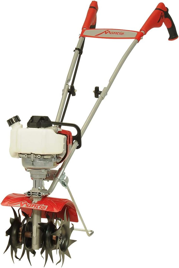 2026 Mantis 25cc Honda 4-cycle Gas-powered Red Metal Cultivator, Model 7940